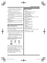 Предварительный просмотр 7 страницы Panasonic KX-TGF310CX Operating Instructions Manual