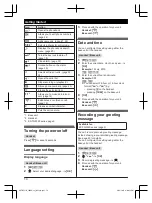 Предварительный просмотр 14 страницы Panasonic KX-TGF310CX Operating Instructions Manual