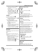 Предварительный просмотр 19 страницы Panasonic KX-TGF310CX Operating Instructions Manual