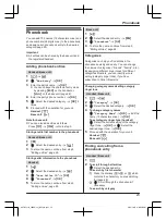 Предварительный просмотр 23 страницы Panasonic KX-TGF310CX Operating Instructions Manual