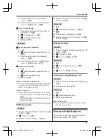 Предварительный просмотр 25 страницы Panasonic KX-TGF310CX Operating Instructions Manual