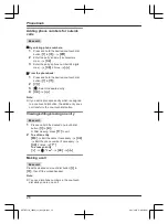 Предварительный просмотр 26 страницы Panasonic KX-TGF310CX Operating Instructions Manual