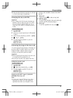 Предварительный просмотр 37 страницы Panasonic KX-TGF310CX Operating Instructions Manual