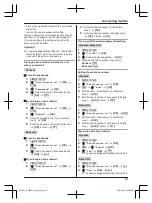 Предварительный просмотр 43 страницы Panasonic KX-TGF310CX Operating Instructions Manual