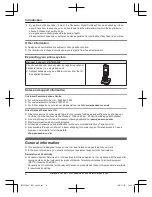 Предварительный просмотр 4 страницы Panasonic KX-TGF320E Operating Instructions Manual