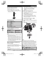 Предварительный просмотр 11 страницы Panasonic KX-TGF320E Operating Instructions Manual