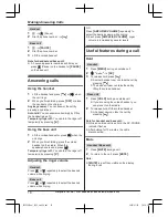 Предварительный просмотр 18 страницы Panasonic KX-TGF320E Operating Instructions Manual