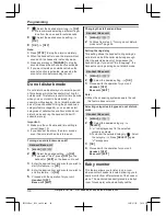 Предварительный просмотр 34 страницы Panasonic KX-TGF320E Operating Instructions Manual