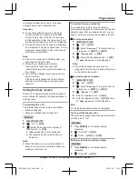 Предварительный просмотр 35 страницы Panasonic KX-TGF320E Operating Instructions Manual