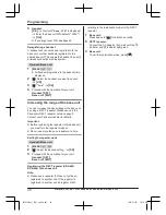 Предварительный просмотр 38 страницы Panasonic KX-TGF320E Operating Instructions Manual