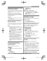 Предварительный просмотр 41 страницы Panasonic KX-TGF320E Operating Instructions Manual