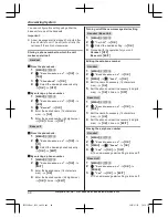 Предварительный просмотр 44 страницы Panasonic KX-TGF320E Operating Instructions Manual