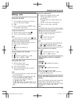 Preview for 17 page of Panasonic KX-TGF320UE Operating Instructions Manual