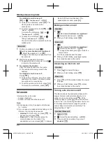 Preview for 20 page of Panasonic KX-TGF320UE Operating Instructions Manual