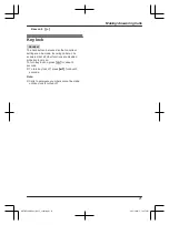 Preview for 21 page of Panasonic KX-TGF320UE Operating Instructions Manual