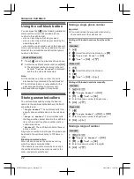 Preview for 22 page of Panasonic KX-TGF320UE Operating Instructions Manual