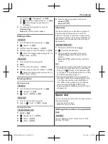 Preview for 25 page of Panasonic KX-TGF320UE Operating Instructions Manual