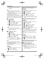 Preview for 36 page of Panasonic KX-TGF320UE Operating Instructions Manual