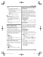 Preview for 37 page of Panasonic KX-TGF320UE Operating Instructions Manual