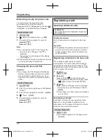 Preview for 38 page of Panasonic KX-TGF320UE Operating Instructions Manual