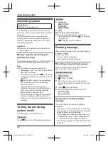 Preview for 42 page of Panasonic KX-TGF320UE Operating Instructions Manual