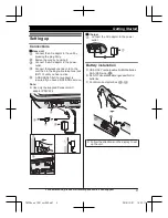 Preview for 9 page of Panasonic KX-TGF340 Operating Instructions Manual