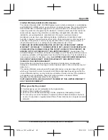 Preview for 69 page of Panasonic KX-TGF340 Operating Instructions Manual