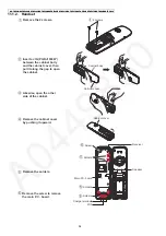 Предварительный просмотр 54 страницы Panasonic KX-TGF340B Service Manual