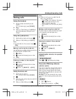 Предварительный просмотр 15 страницы Panasonic KX-TGF343B Operating Instructions Manual