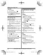 Предварительный просмотр 16 страницы Panasonic KX-TGF343B Operating Instructions Manual