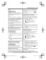 Предварительный просмотр 17 страницы Panasonic KX-TGF343B Operating Instructions Manual