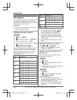 Предварительный просмотр 24 страницы Panasonic KX-TGF343B Operating Instructions Manual