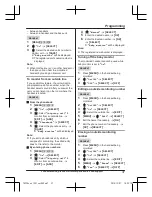 Предварительный просмотр 37 страницы Panasonic KX-TGF343B Operating Instructions Manual