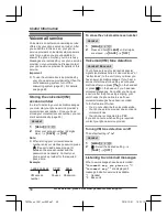 Предварительный просмотр 50 страницы Panasonic KX-TGF343B Operating Instructions Manual