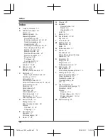 Предварительный просмотр 70 страницы Panasonic KX-TGF343B Operating Instructions Manual