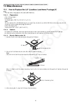 Предварительный просмотр 70 страницы Panasonic KX-TGF350N Service Manual