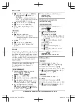 Preview for 24 page of Panasonic KX-TGF352 Operating Instructions Manual