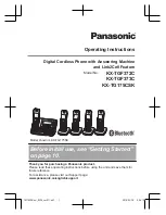 Предварительный просмотр 1 страницы Panasonic KX-TGF370 Series Operating Instructions Manual