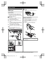 Предварительный просмотр 10 страницы Panasonic KX-TGF370 Series Operating Instructions Manual