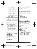 Предварительный просмотр 19 страницы Panasonic KX-TGF370 Series Operating Instructions Manual