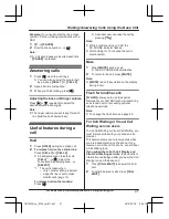 Предварительный просмотр 27 страницы Panasonic KX-TGF370 Series Operating Instructions Manual