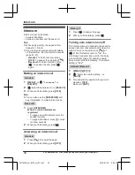 Предварительный просмотр 30 страницы Panasonic KX-TGF370 Series Operating Instructions Manual