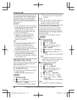 Предварительный просмотр 50 страницы Panasonic KX-TGF370 Series Operating Instructions Manual