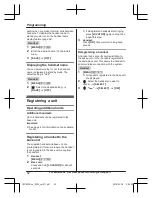 Предварительный просмотр 52 страницы Panasonic KX-TGF370 Series Operating Instructions Manual