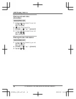 Предварительный просмотр 56 страницы Panasonic KX-TGF370 Series Operating Instructions Manual