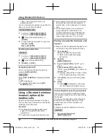 Предварительный просмотр 60 страницы Panasonic KX-TGF370 Series Operating Instructions Manual