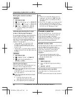 Предварительный просмотр 66 страницы Panasonic KX-TGF370 Series Operating Instructions Manual