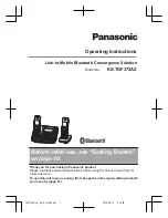 Panasonic KX-TGF372AZ Operating Instructions Manual предпросмотр