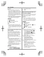 Предварительный просмотр 18 страницы Panasonic KX-TGF372AZS Operating Instructions Manual