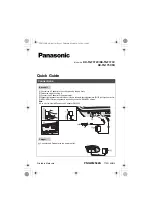 Preview for 1 page of Panasonic KX-TGF372C Quick Manual